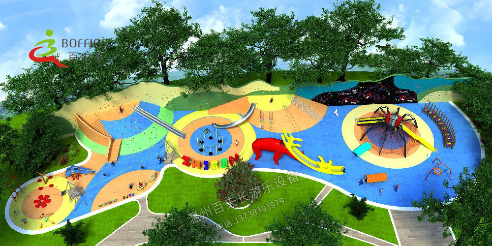 大型户外游乐综合社区